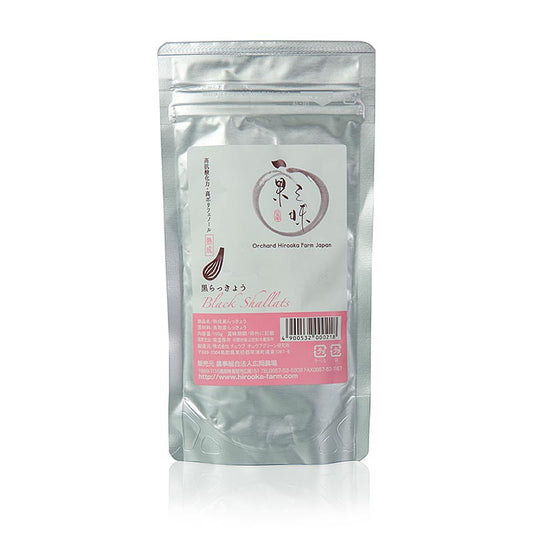 100g of whole fermented zwarte sjalotten, a flavorful and versatile ingredient