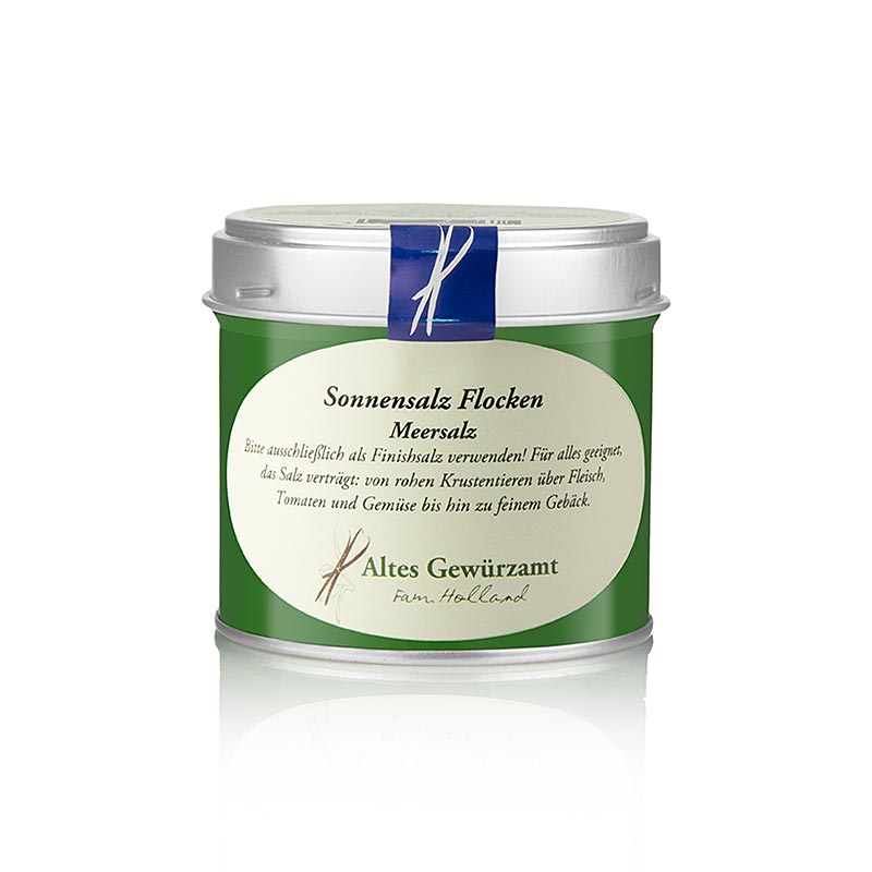 Zonnegezouten vlokken, zeezout, Altes Gewürzamt, 80 g