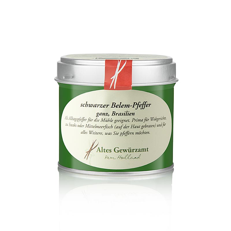 Belem-peper, zwart, heel, Altes Gewürzamt, 80 g