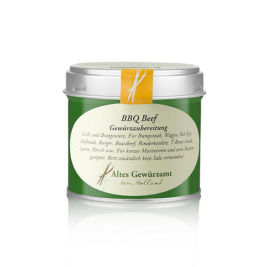 BBQ Beef, kruidenpreparaat voor rundvlees, Altes Gewürzamt, 100 g - A flavorful spice blend for seasoning and grilling beef
