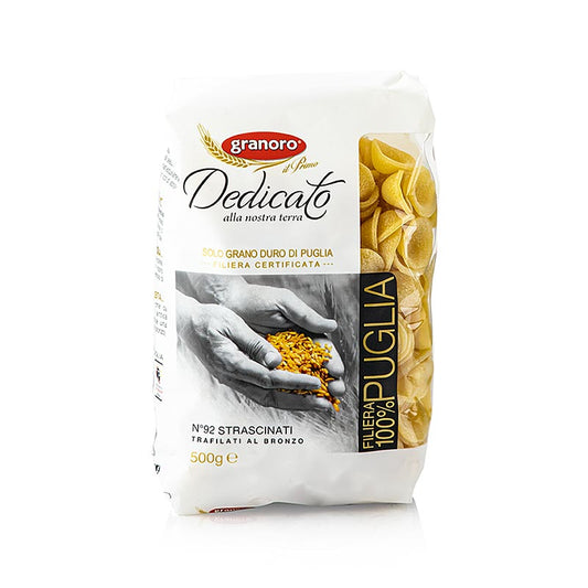 Granoro Dedicato - Strascinati, grote orecchiette, nr. 92, 500 g