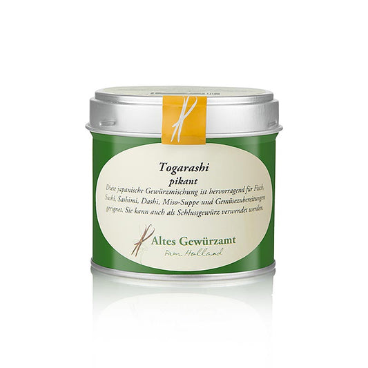 70g of Altes Gewürzamt Togarashi (Japanese Melange) Kruidenmelange, a flavorful spice blend