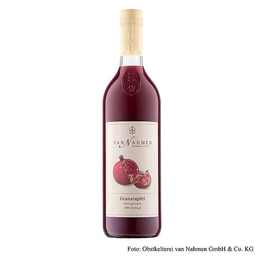 Granaatappelsap, 100% direct geperst, Van Nahmen, BIO, 750 ml