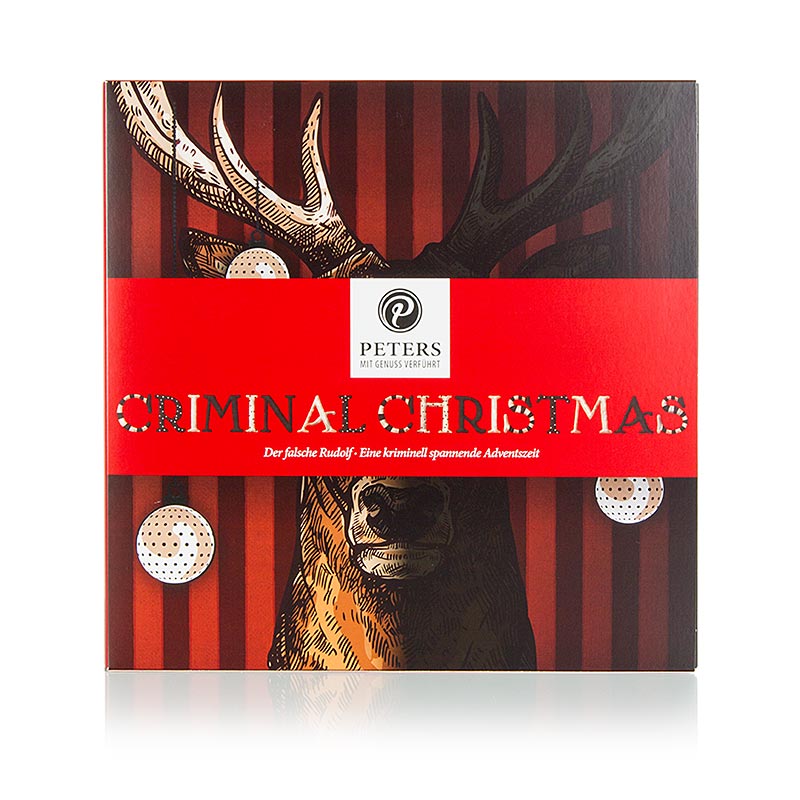 Adventskalender "Criminal Christmas 4" - en boek, met alcohol, Peters, 255 g