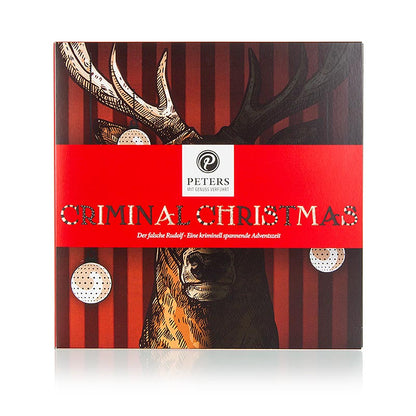 Adventskalender "Criminal Christmas 4" - en boek, met alcohol, Peters, 255 g