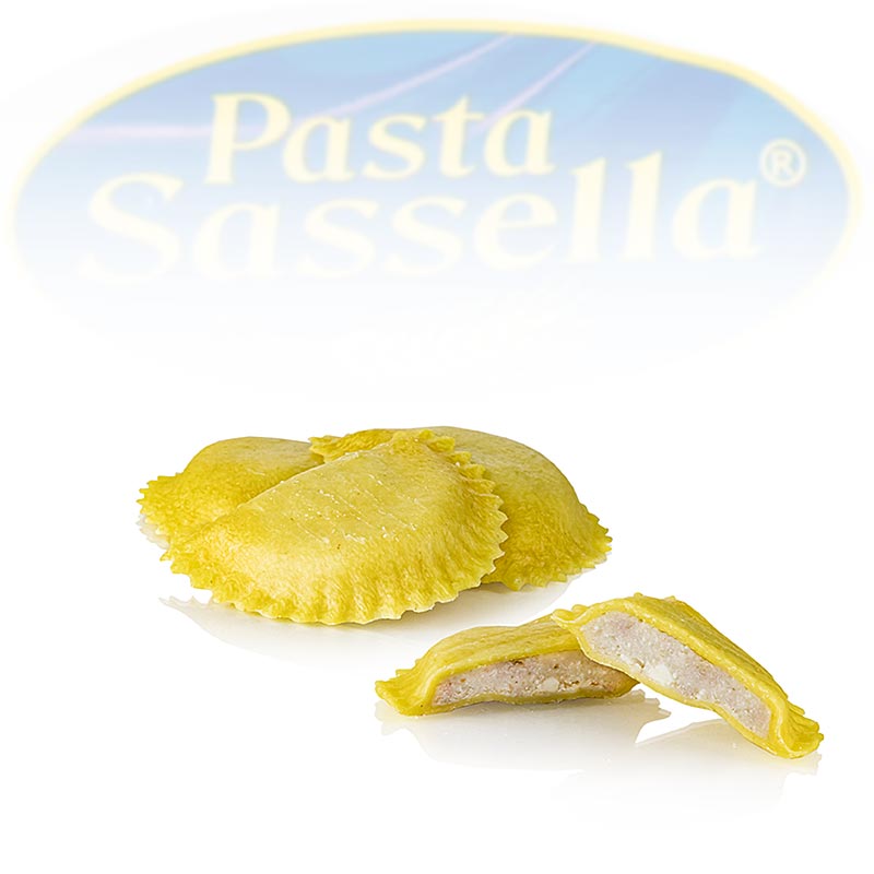 Delicious Verse ravioli/panzerotti filled with gorgonzola and walnuts, Sassella, 500 g