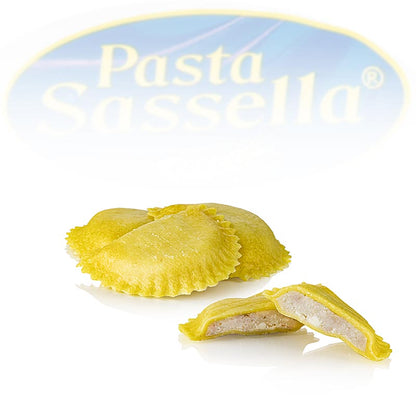 Verse ravioli/panzerotti met gorgonzola-walnootvulling, Sassella, 500 g