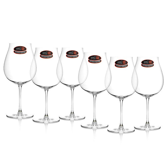 Riedel Veritas Glas - Nieuwe Wereld Pinot Noir/Nebbiolo (0449/67) in geschenkverpakking, 6 st - a beautifully crafted set of 6 wine glasses designed specifically for enjoying New World Pinot Noir and Nebbiolo wines