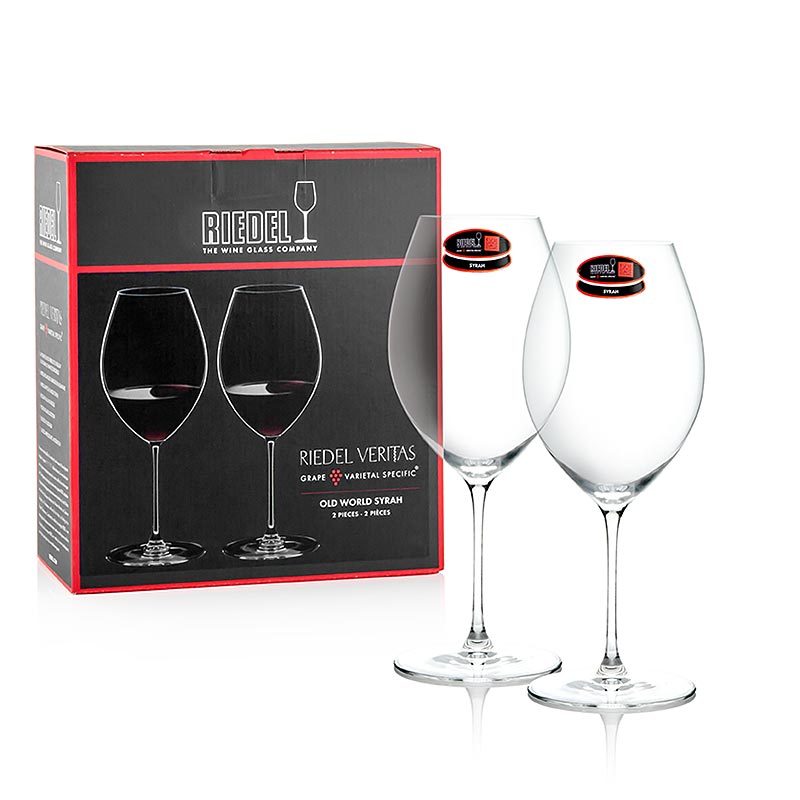  Twee stuks Riedel Veritas glazen voor Oude Wereld Syrah/Blaufränkisch (6449/41)
