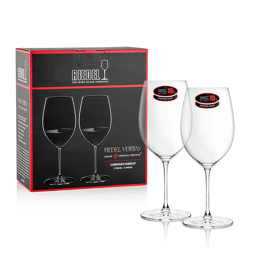  Riedel Veritas Glas with Cabernet Merlot design in gift packaging 2 pieces