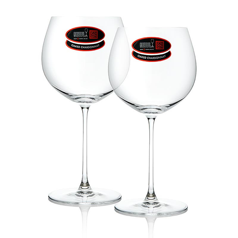 Riedel Veritas Glas - Oaked Chardonnay (6449/97) in geschenkverpakking, 2 st, a beautifully designed set of 2 wine glasses, perfect for enjoying oaked chardonnay