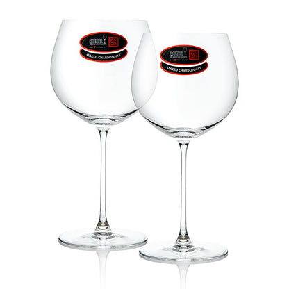 Riedel Veritas Glas - Oaked Chardonnay (6449/97) in geschenkverpakking, 2 st, a beautifully designed set of 2 wine glasses, perfect for enjoying oaked chardonnay
