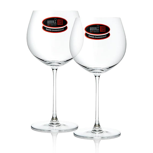 Riedel Veritas Glas - Oaked Chardonnay (6449/97) in geschenkverpakking, 2 st, a beautifully designed set of 2 wine glasses, perfect for enjoying oaked chardonnay