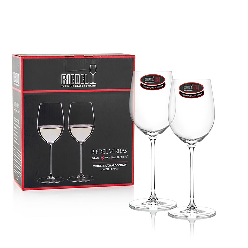  Set of 2 Riedel Veritas glasses for Viognier/Chardonnay in gift packaging