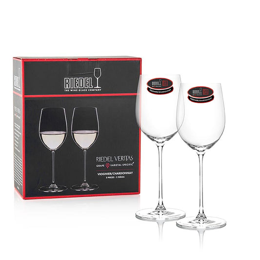  Set of 2 Riedel Veritas glasses for Viognier/Chardonnay in gift packaging