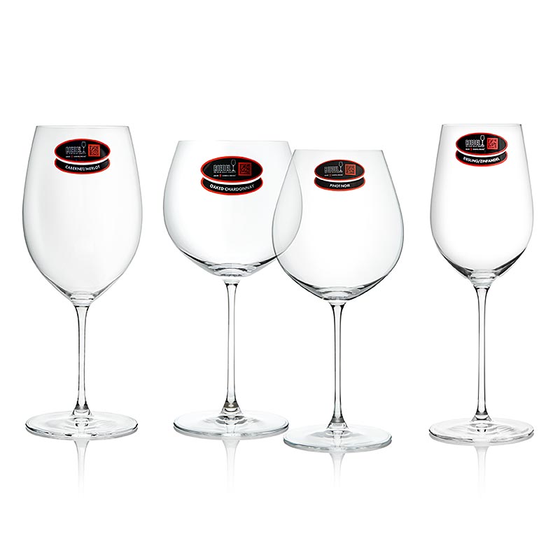 Riedel Veritas Glas Proefset 2x Wit & Rood in geschenkverpakking
