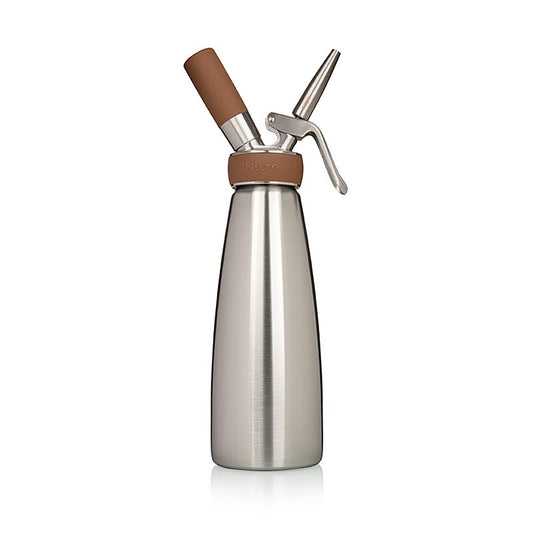 Espuma - spuitbus, ISI Nitro Whip, compleet, roestvrij staal, 1 liter, 1 stuk