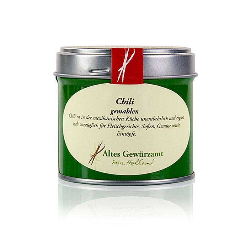 Gemalen Cayennepeper (chilipoeder) van het merk Altes Gewürzamt, 60 g, perfect voor het toevoegen van een pittige kick aan je gerechten