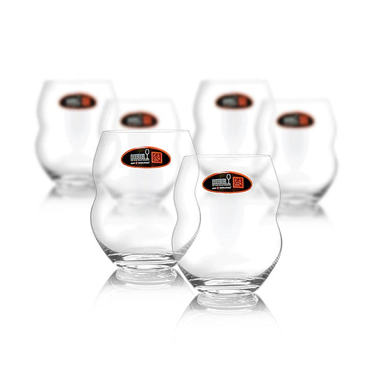 Minus 181 - Riedel glazen, 6 stuks