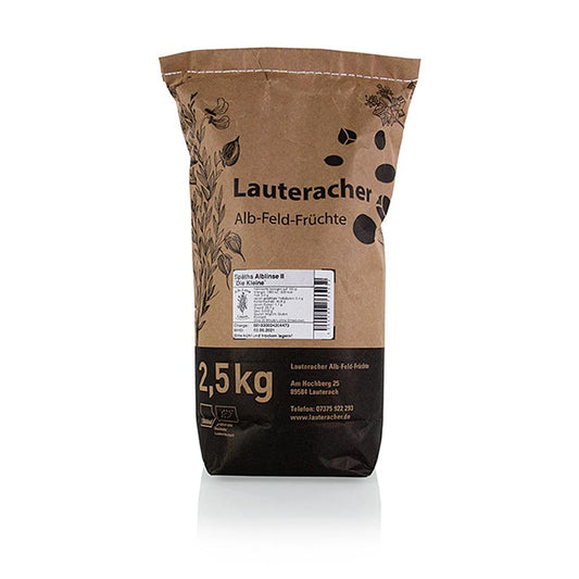Linzen, Späths groene Alblinze II "Die Kleine", BIO, 2,5 kg