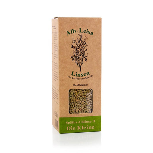 Linzen, Späths groene Alblinze II "Die Kleine", BIO, 500 g