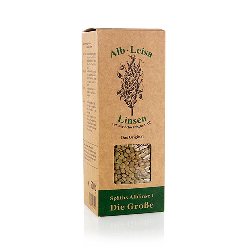 Linzen, Späths groene Alb-linze I "Die Große", BIO, 500 g