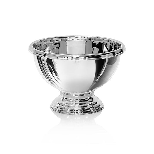 Large 39 cm heavy silver-plated Somerset Kom product, ideal for serving food or display