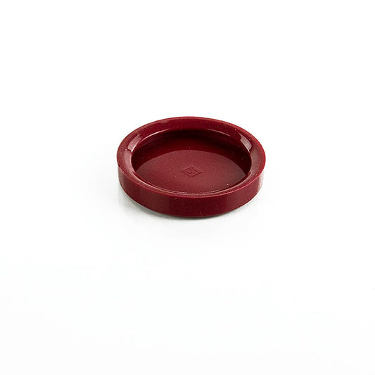 Siliconen deksel voor Weck-potten, donkerrood, 60 mm, 1 stuk