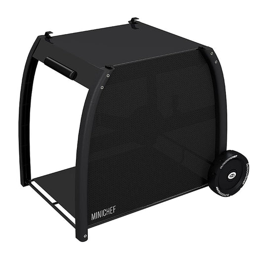 Outdoorchef-accessoires – Station voor Grill 420 E + G, Minichef zwart, 1 stuk