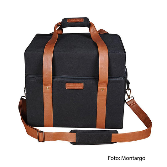 Black Transporttas CUBE designed by Heston Blumenthal, perfect for Everdure Montargo, 1 piece