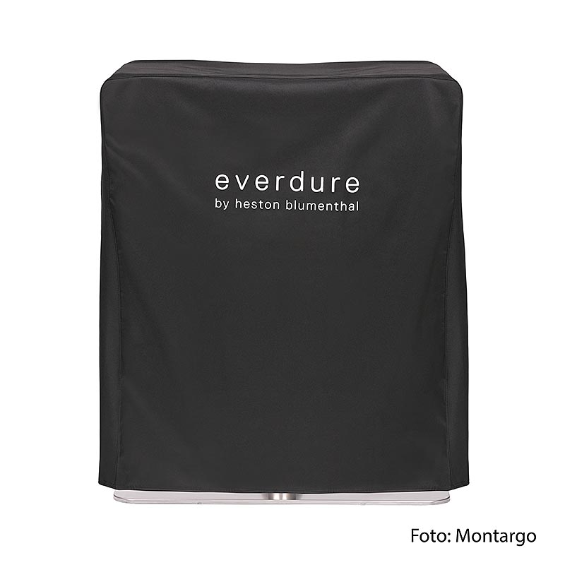 Afdekhoes FUSION, zwart, everdure montargo / Heston Blumenthal, 1 stuk