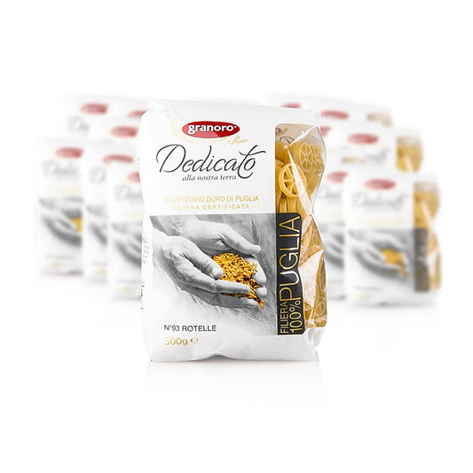 Granoro Dedicato - Rotelle, wieltjes, Ø20 mm, nr. 93, 10 kg, 20 x 500 g