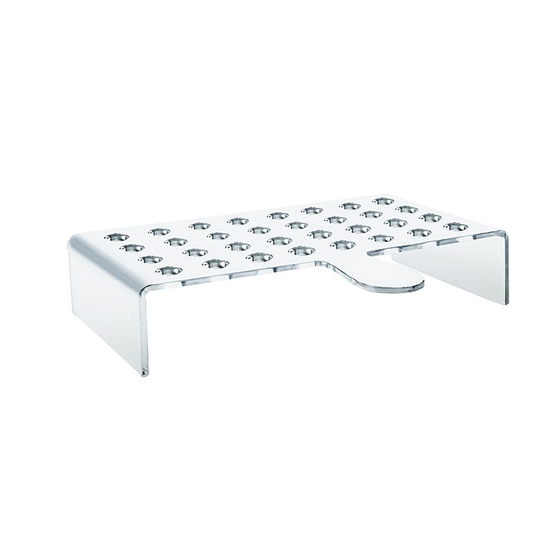 Wafelhouder serveerschaal, voor 32 wafels, plexiglas, 70221, 1 stuk