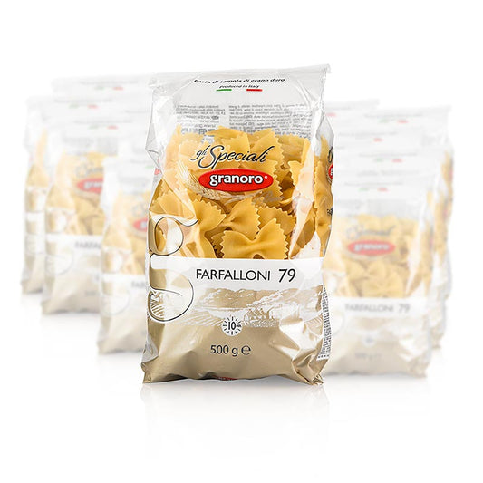 Granoro Dedicato - Farfalloni, strikjes, nr. 79, 10 kg, 20 x 500 g
