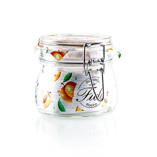Draadklemglas - Terrine Fido, 500 ml, vierkant, 1 stuk