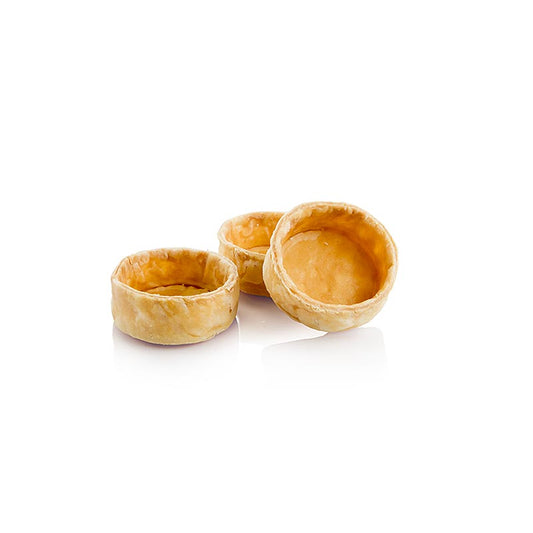 Tartelettes van bladerdeeg Les Milles Feuilles with a diameter of 48x19mm, weighing 750 g, and consisting of 125 pieces