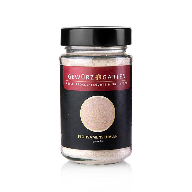 Organic 150 g ground psyllium husk from Gewürzgarten for baking and cooking