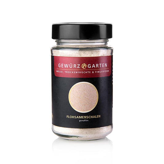 Organic 150 g ground psyllium husk from Gewürzgarten for baking and cooking