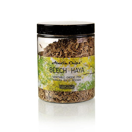 High-quality 80g Aladin rookhout Beech - Haya (beuk) by 100% Chef, perfect for adding natural smoky flavor to your dishes