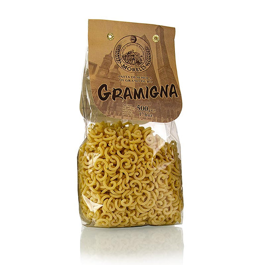Morelli 1860 Gramaigna, met harde tarwe (soepnoedels), 500 g - Traditionele Italiaanse pasta gemaakt van harde tarwe