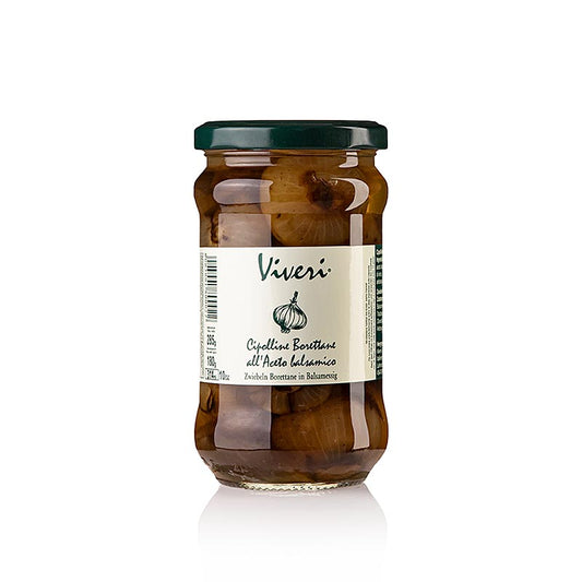 Ingemaakte Borettane-uien, in balsamicoazijn, 285 g