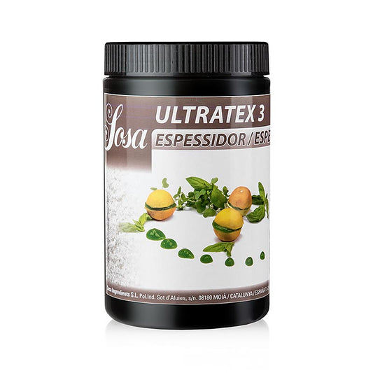 Ultratex 3, tapiocazetmeel, verdikkingsmiddel voor koude voeding, 400 g - a versatile thickening agent perfect for cold dishes and food preparation