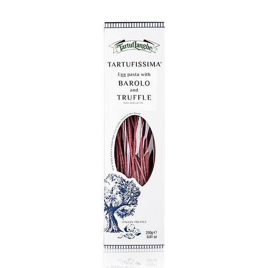 Tartuflanghe truffelnoedels, Barolo/rode wijn, met 3% zomertruffel 250 g