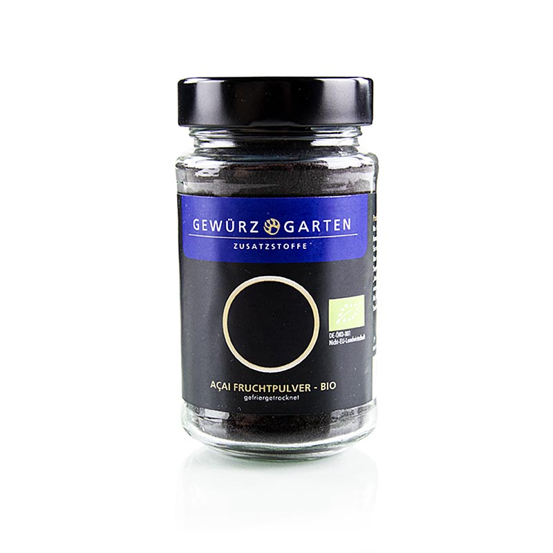 Organic 80g Gewürzgarten Acai fruit powder, freeze-dried and packed with antioxidants