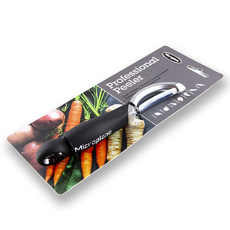 Dunschiller, schilmesje, handvat zwart/soft-touch, 1 stuk