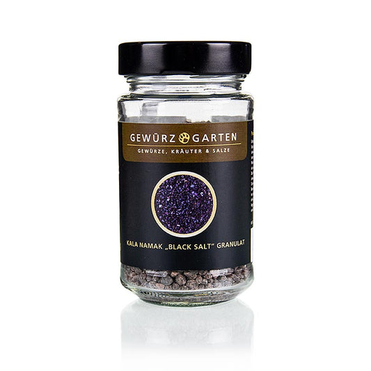 Spice Garden Kala Namak zout, korrels, roodbruin, 220 g - een smaakvolle en aromatische zoutvariëteit voor een verrukkelijke culinaire ervaring