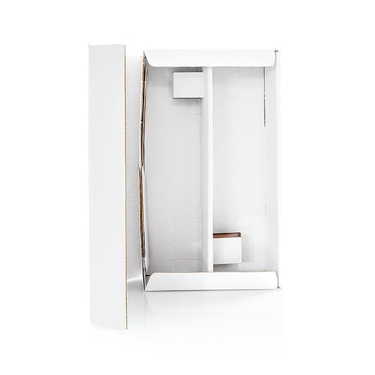  Luxe witte wijn geschenkverpakking met 2 stuks, perfect voor cadeau