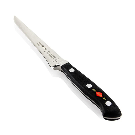 Stainless steel 15cm Premier Plus uitbeenmes serie by DICK, a high-quality and durable product for meat boning and cutting, 1 piece