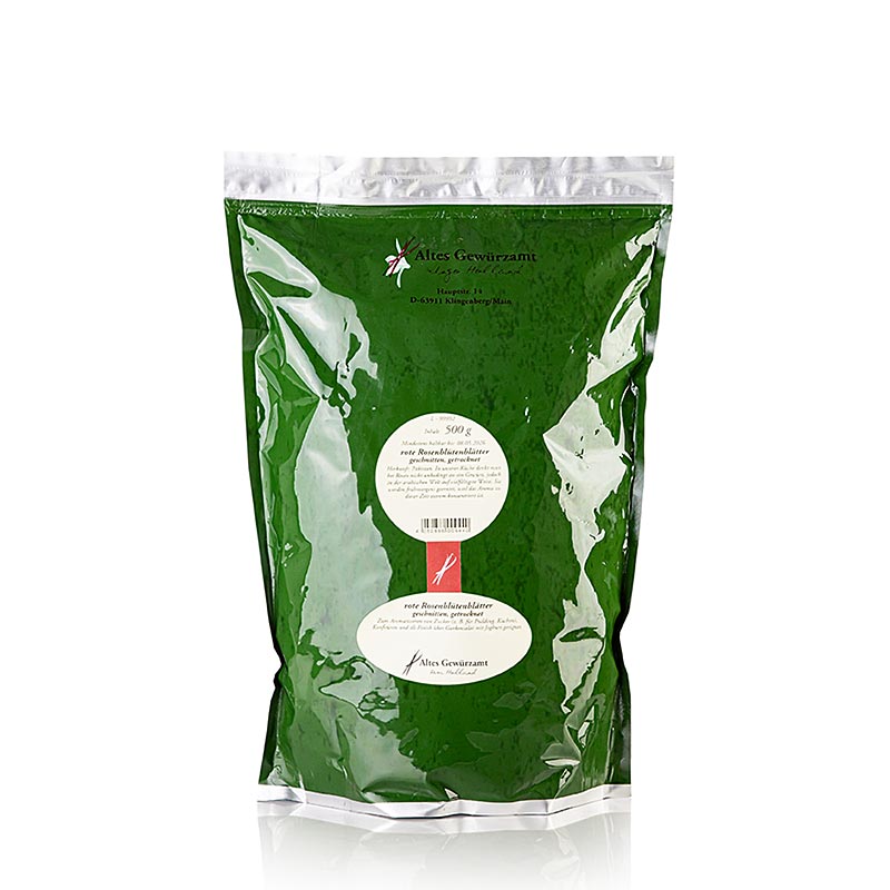 Rode rozenblaadjes, gedroogd, Altes Gewürzamt, 500 g