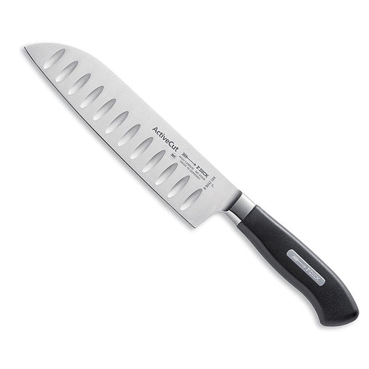 High-quality 18cm DICK ActiveCut Santoku knife, featuring a durable blade, ideal for precision slicing and chopping, 1 piece